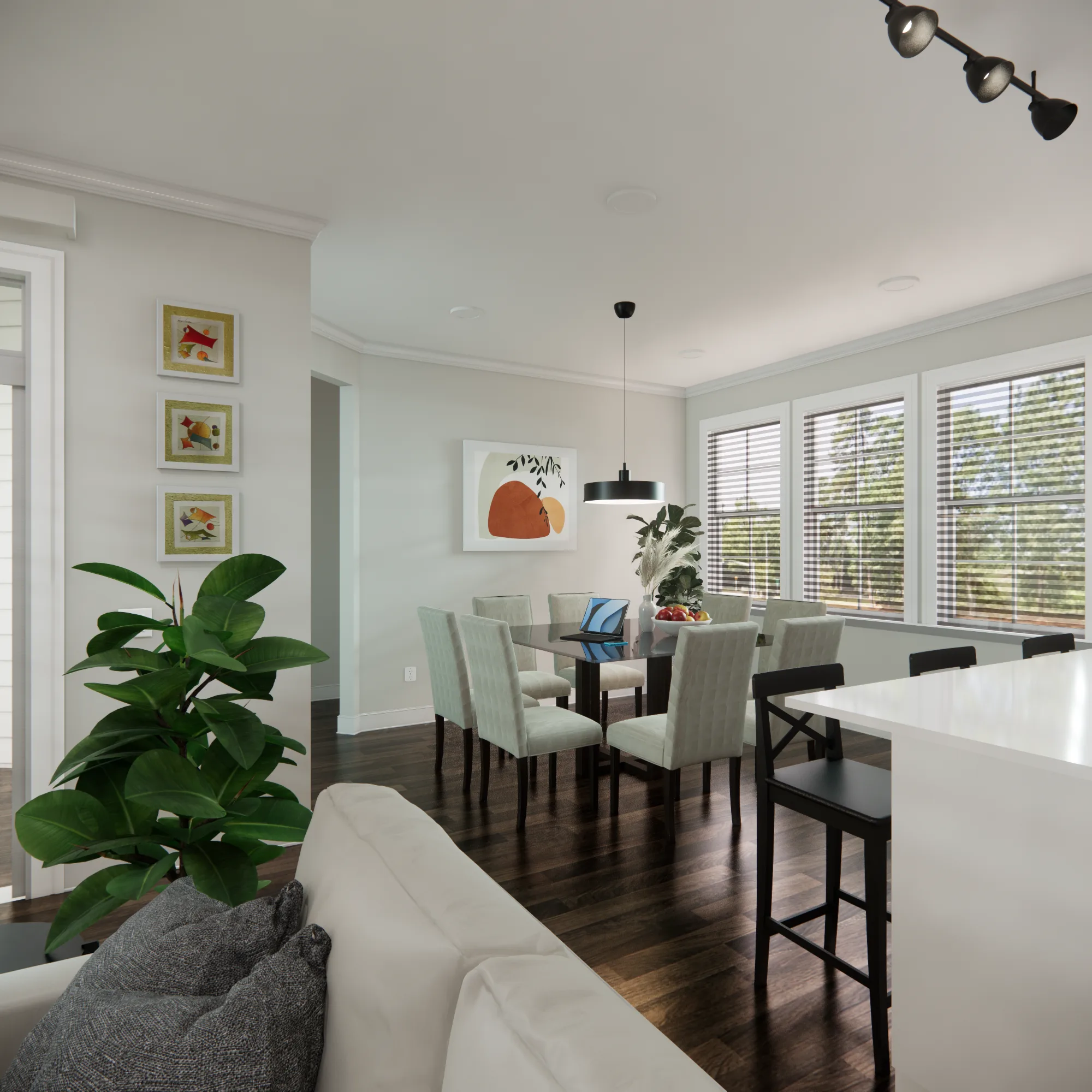 Kitchen renovation planning with cabinetry, countertop, tile, and lighting coordination by Finch Home Studio in North Carolina