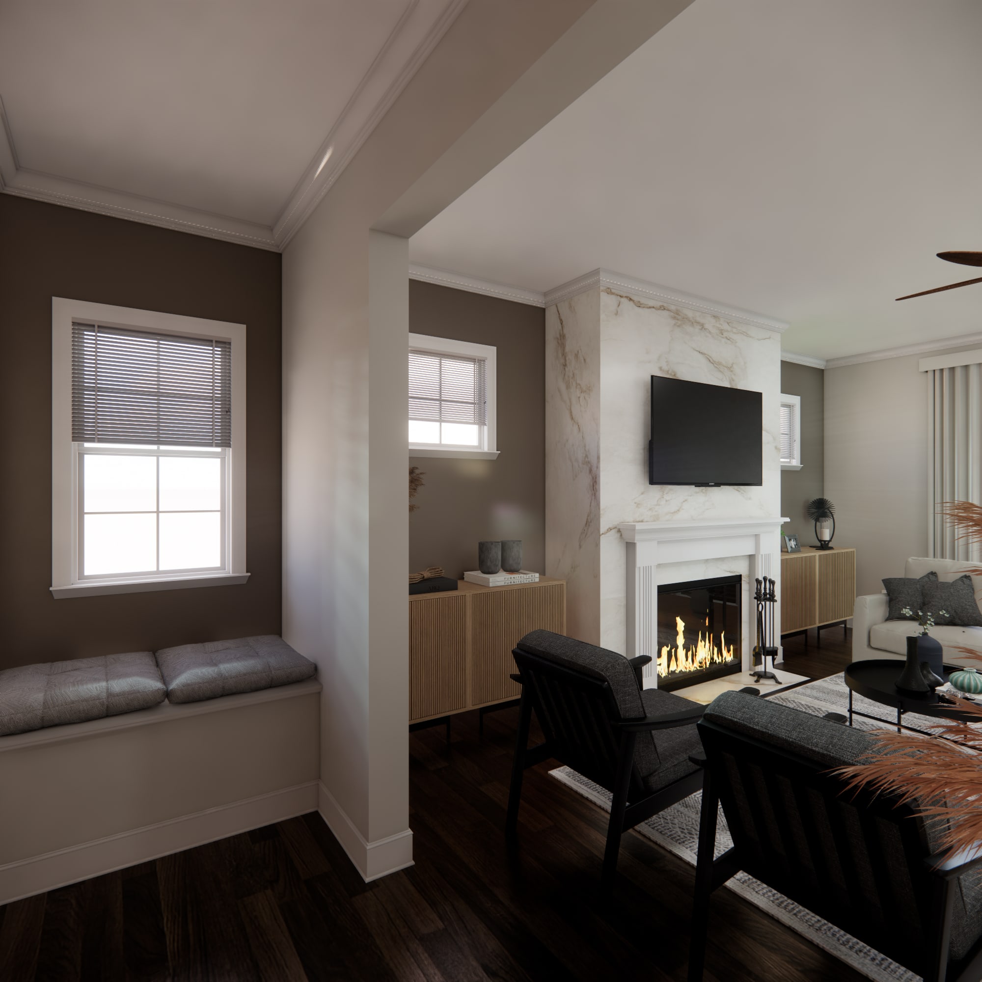 Before and After Renovation Transformations — Finch Home Studio | NC